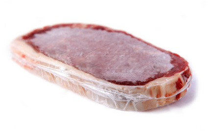 Sacchetti in pellicola termoretraibile in plastica alimentare PVDC per il confezionamento di carne