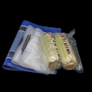 Sacchetto di imballaggio sottovuoto con barriera in rilievo stampato personalizzato, sacchetto di imballaggio con sigillo di stoccaggio in plastica per alimenti, per imballaggi alimentari