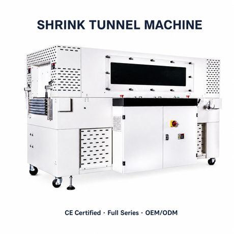 Macchina avvolgitrice termoretraibile/Confezionatrice per film termoretraibile in PVC POF/Attrezzatura per tunnel termoretraibile industriale