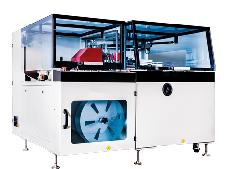Sigillatrice a barra a L completamente automatica con tunnel termoretraibile POF Confezionatrice termoretraibile per scatole per imballaggi alimentari per cosmetici